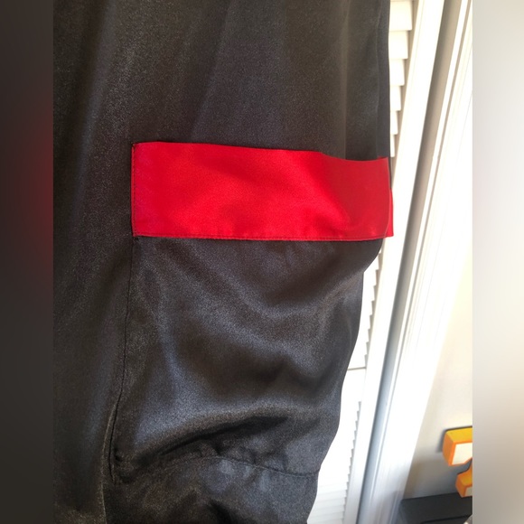 ELEGANT TWO-TONE CHARMEUSE UNI-SEX ROBE by SWEET DREAMS - Picture 3 of 7